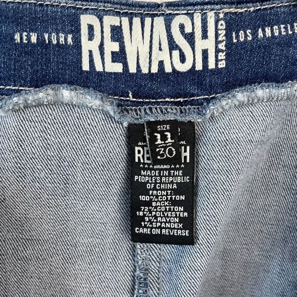 Rewash Denim Mini Skirt Size 11 30 EUC - Picture 4 of 5